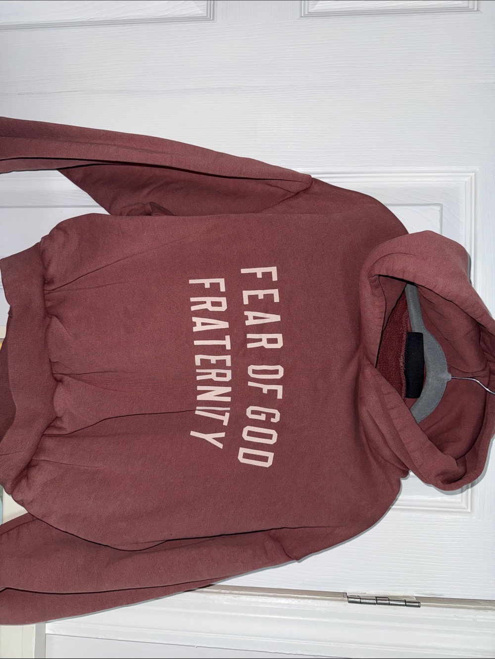 Fear of God Mauve Fraternity Pullover Hoodie